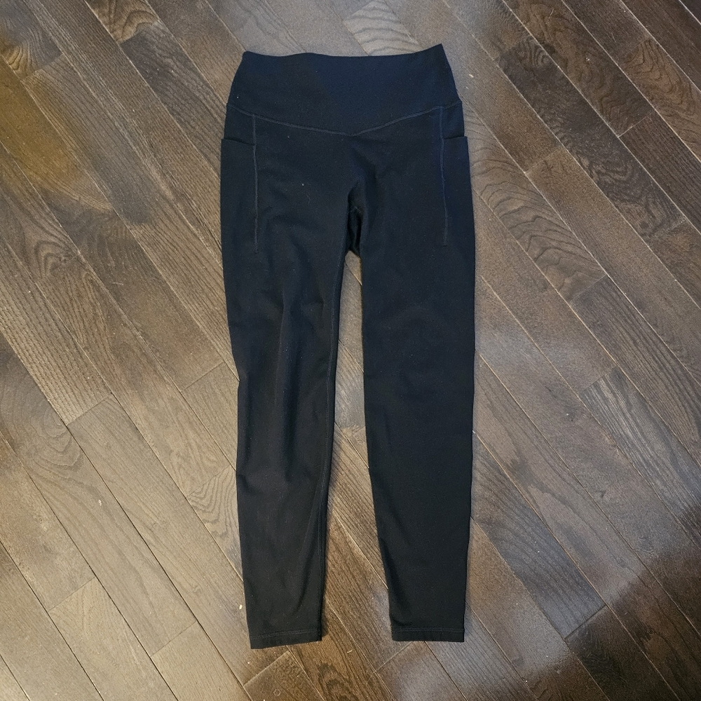 POPFLEX Black Leggings With Pockets XL